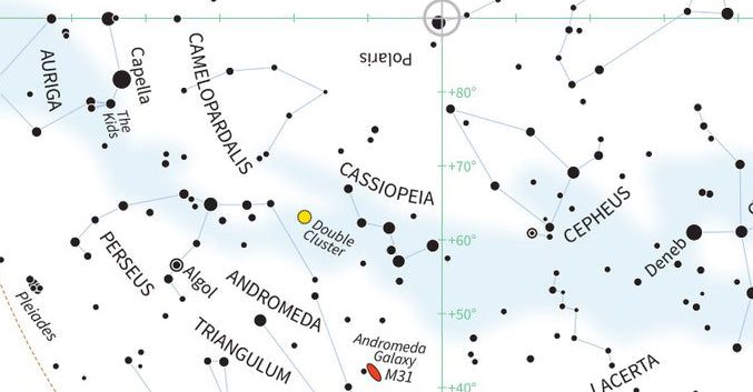 Cassiopeia constellation is a beauty to behold!