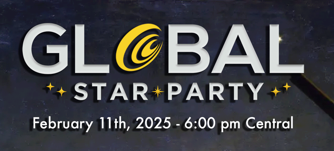 Join us for the 166th Global Star Party livestream & celebrate astronomy's unique history!