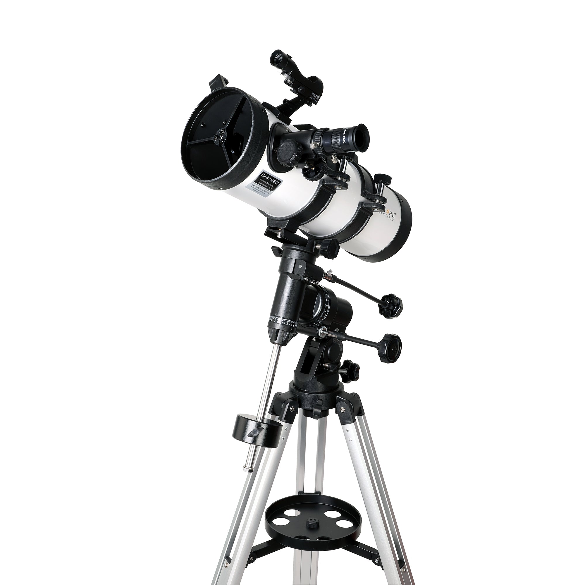 114mm Newtonian Reflector Telescope with Equatorial Mount