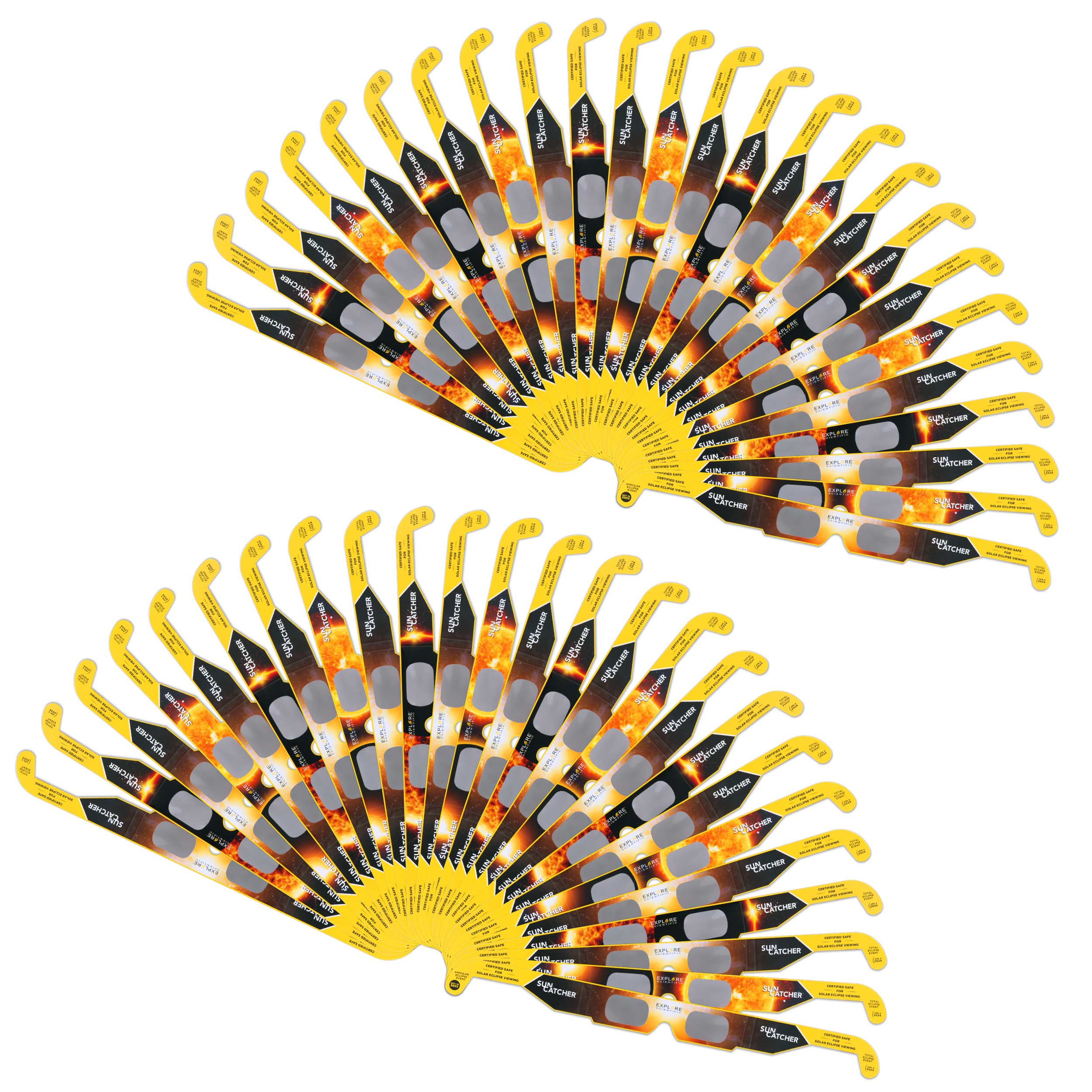 Sun Catcher Solar Eclipse Glasses (50-Pack Assortment)