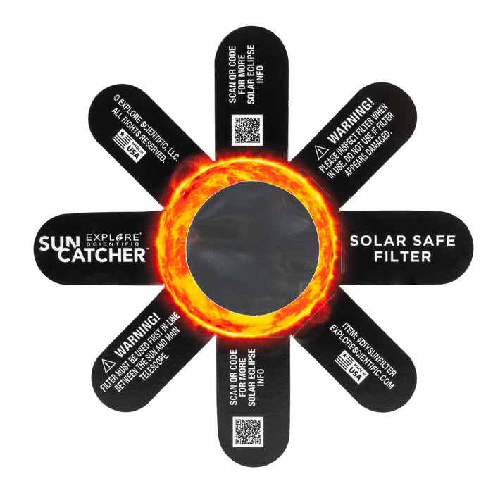 Solar Filter/Sun Shade for Galileoscope Refractor Telescope STEM Kit