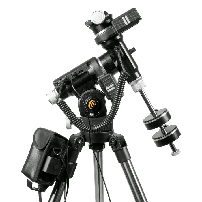 Explore Scientific ED80 Essential Series Air-Spaced Triplet Refractor Telescope with 0.8x Focal Reducer and iEXOS-100-2 PMC-Eight Equatorial Tracker System with WiFi and Bluetooth®