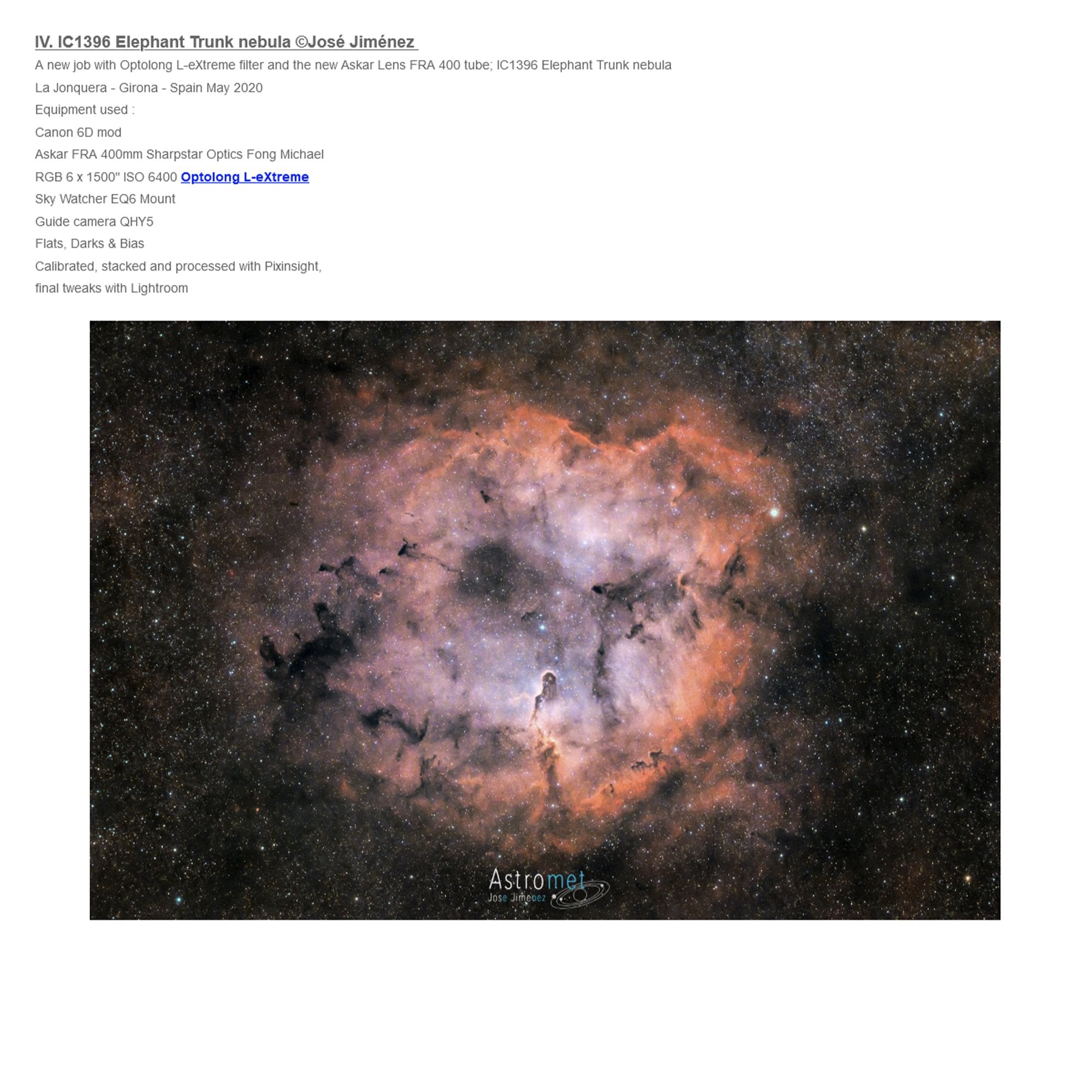 OPTOLONG 1.25" L-eXtreme Deep-Sky Light Pollution Filter