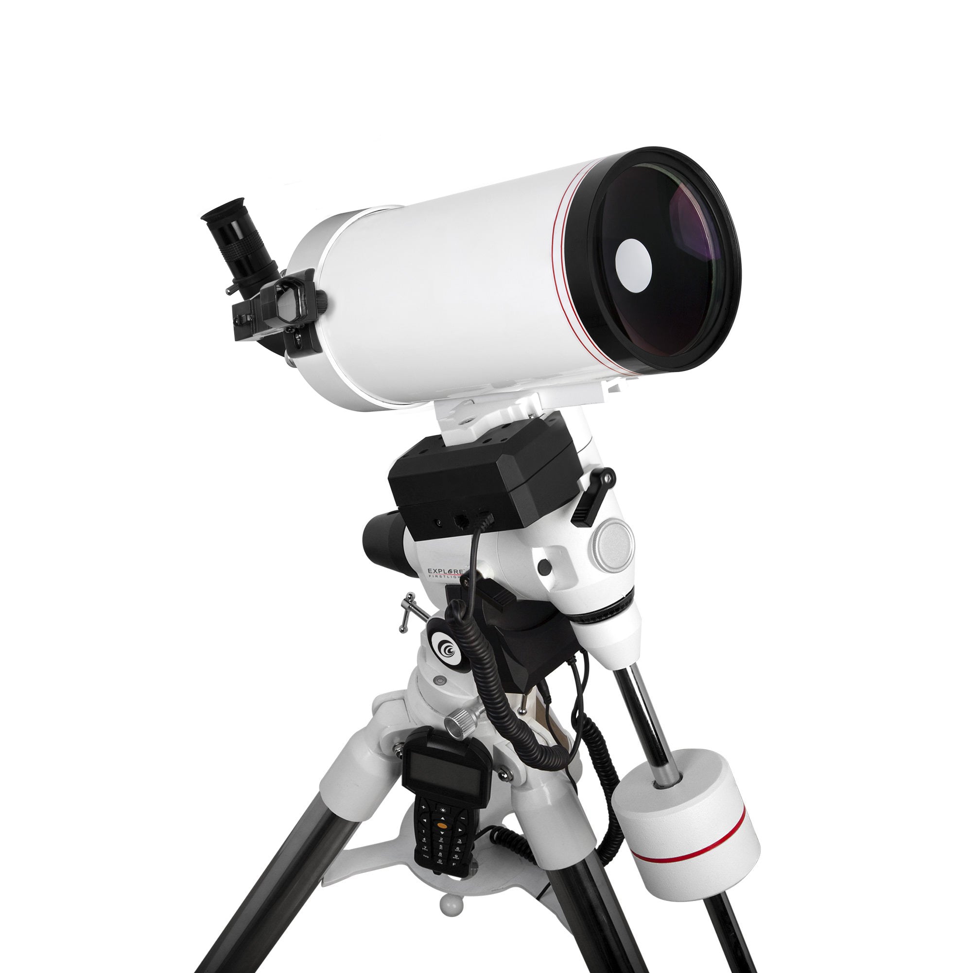 Esplora il telescopio Mak-Cak-Cak-Casegrain da 127mm Firstlight con Exos2GT GOTO Monte-FL-MC1271900EXOS2GT